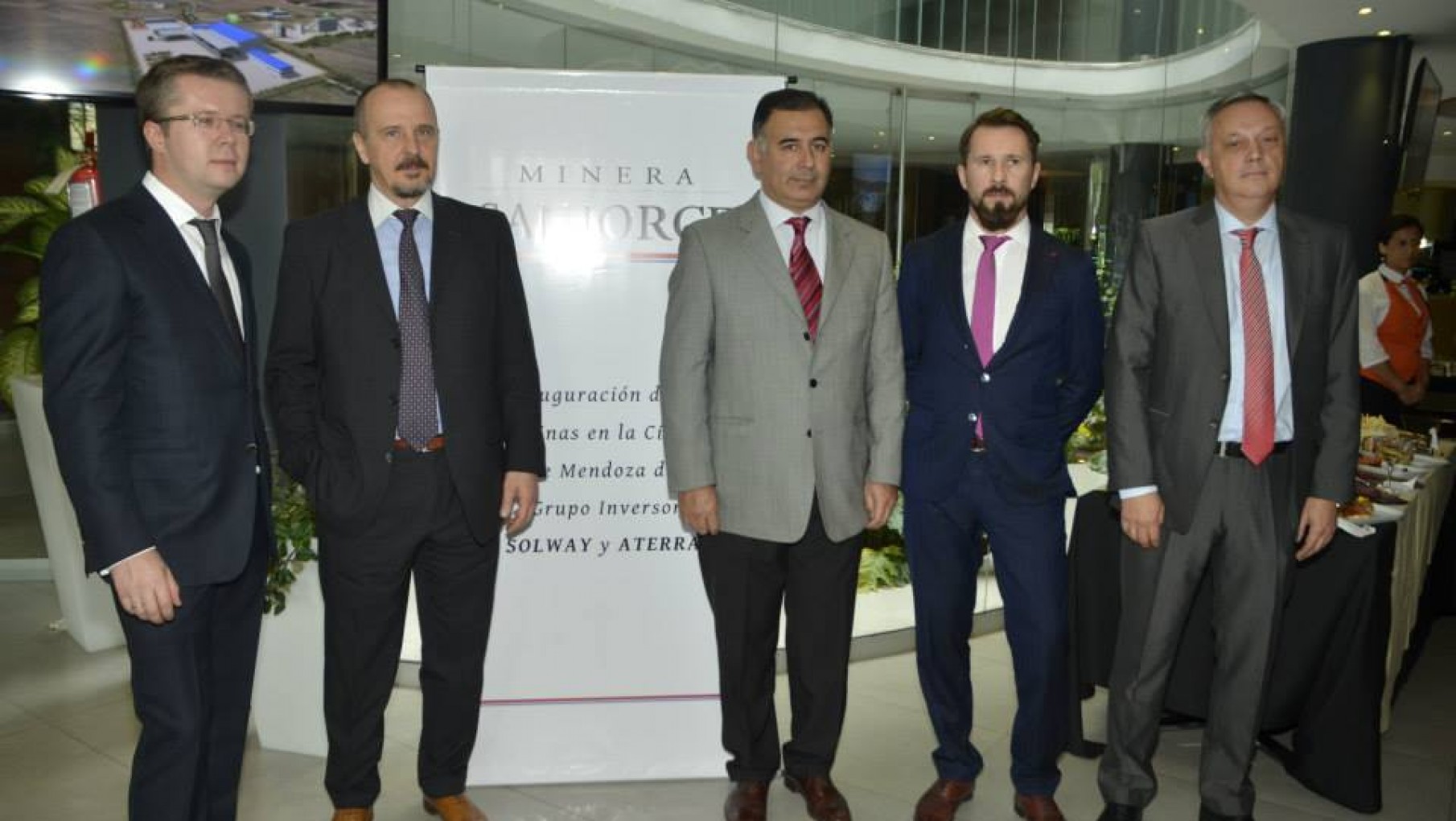 La Minera San Jorge inauguró oficinas en la Ciudad