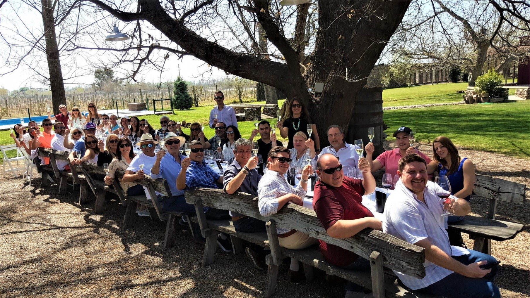 El Club Vea Vinos visitó la nueva bodega Enzo Bianchi en el Valle de Uco