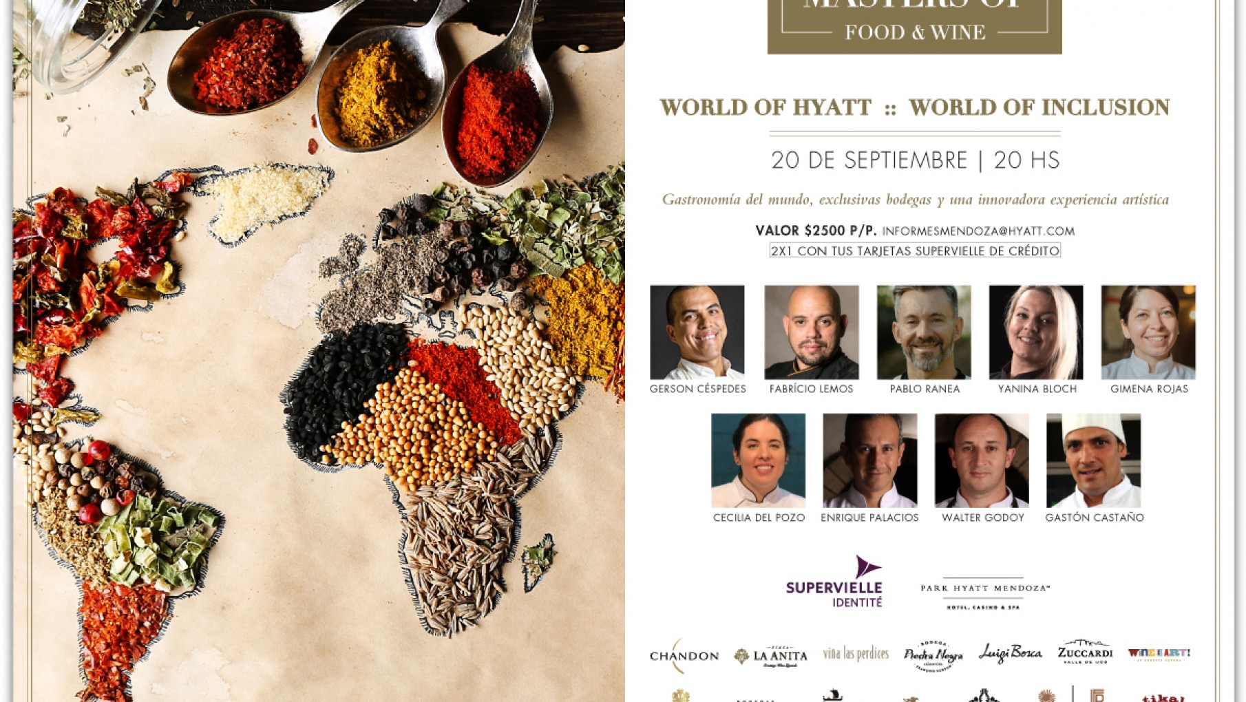 Hyatt prepara un nuevo Master Of Food & Wine