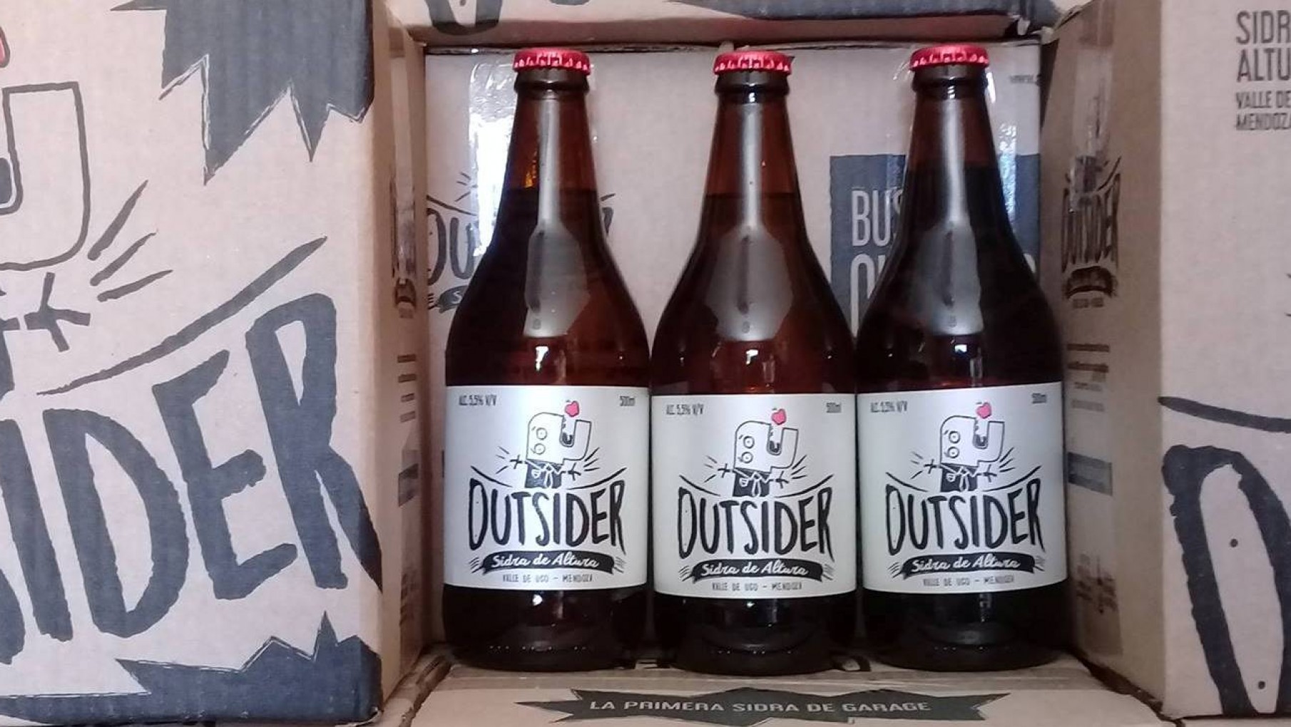 Outsider: la sidra mendocina que se mete en el día a día de los argentinos